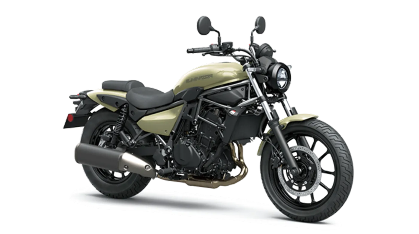 Foto oficial de la Kawasaki Eliminator 500