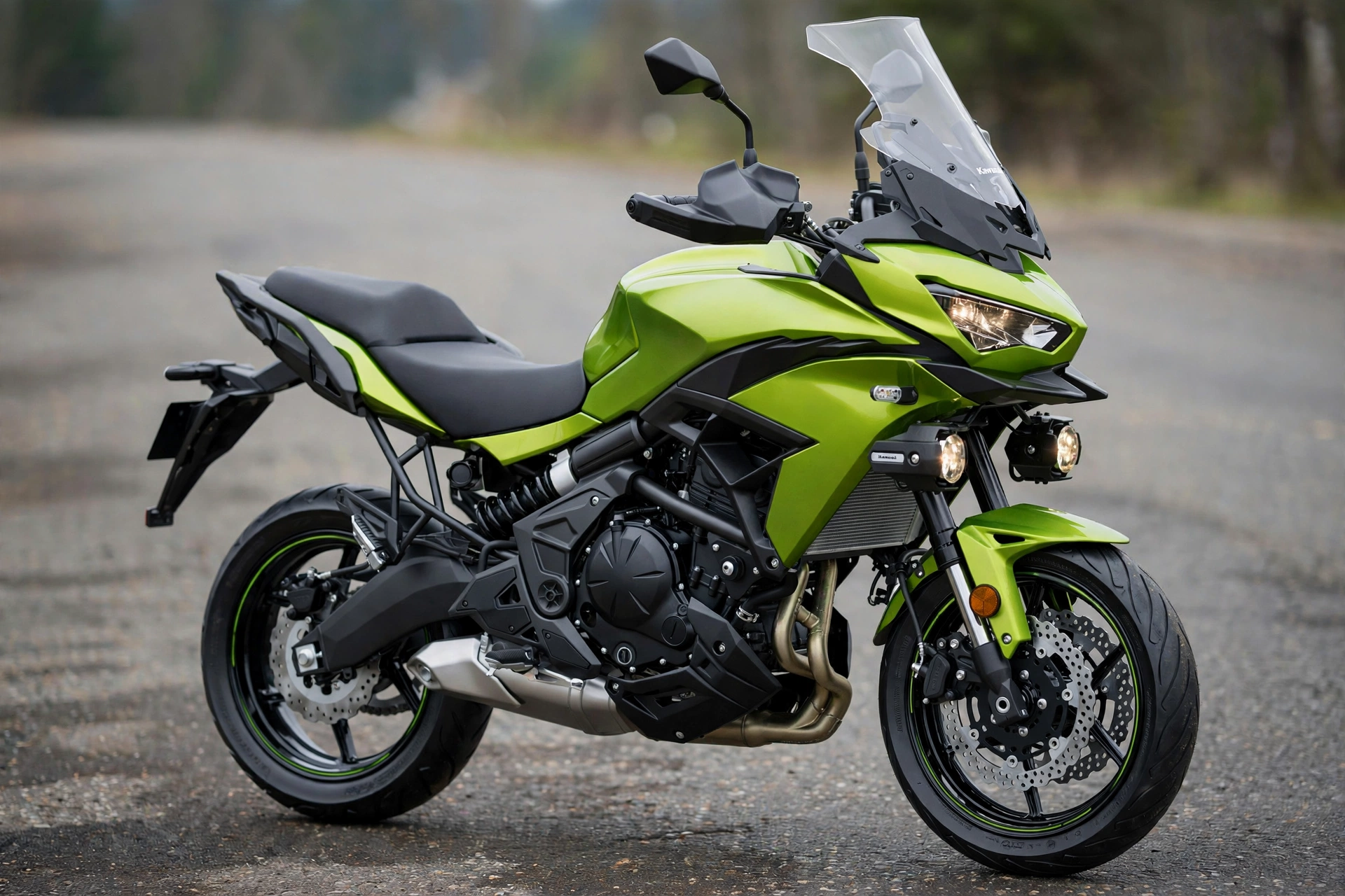 Foto oficial de la Kawasaki Versys 650