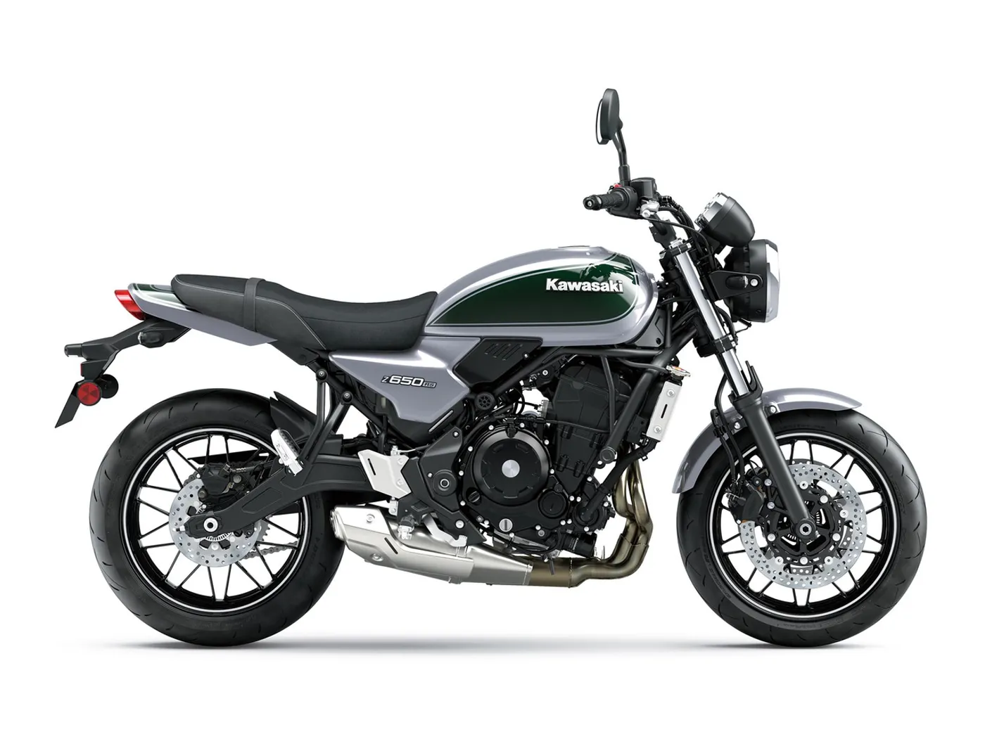 Foto oficial de la Kawasaki Z650RS