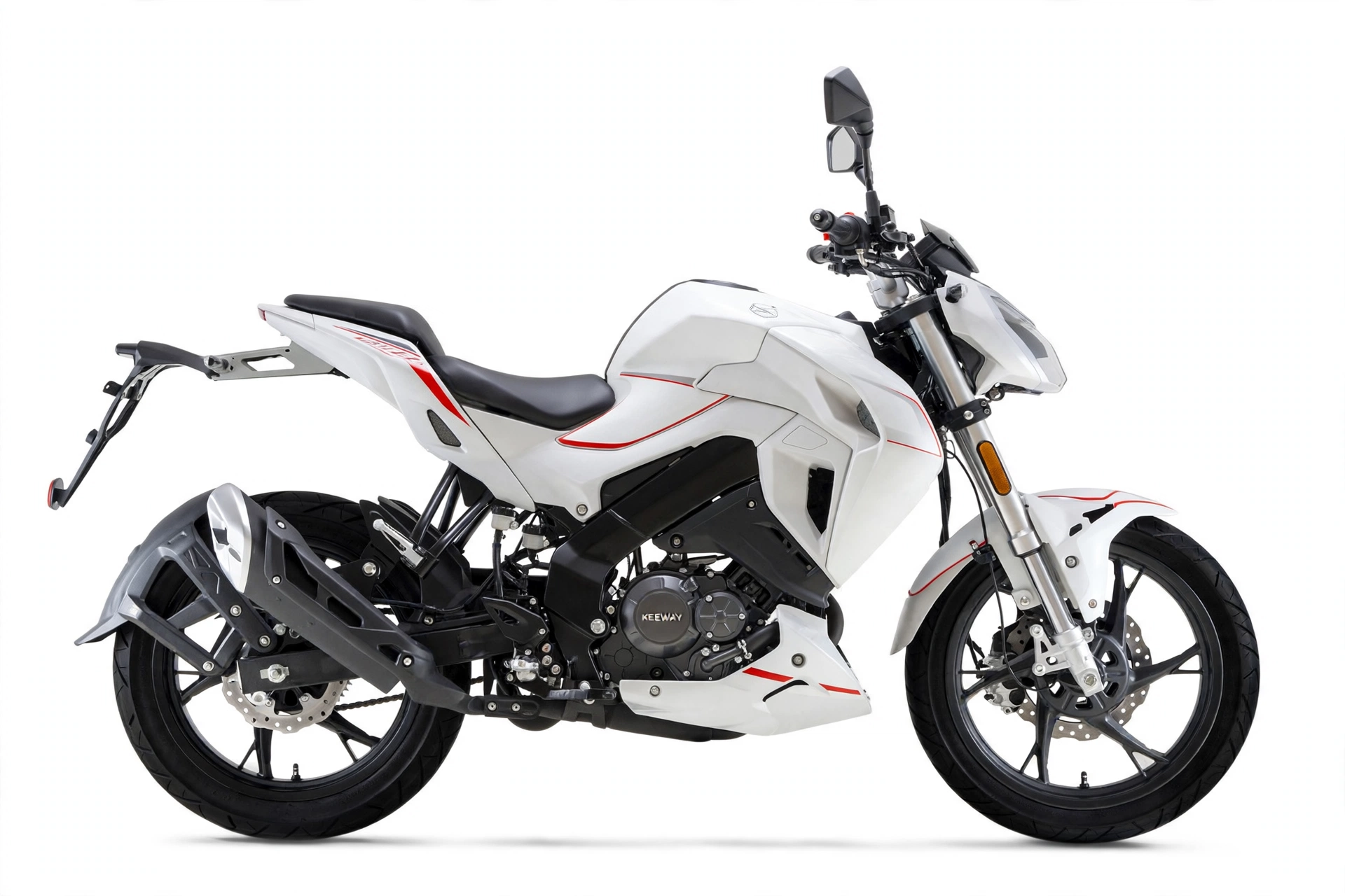 Keeway RKF 125 2024, vista lateral naked