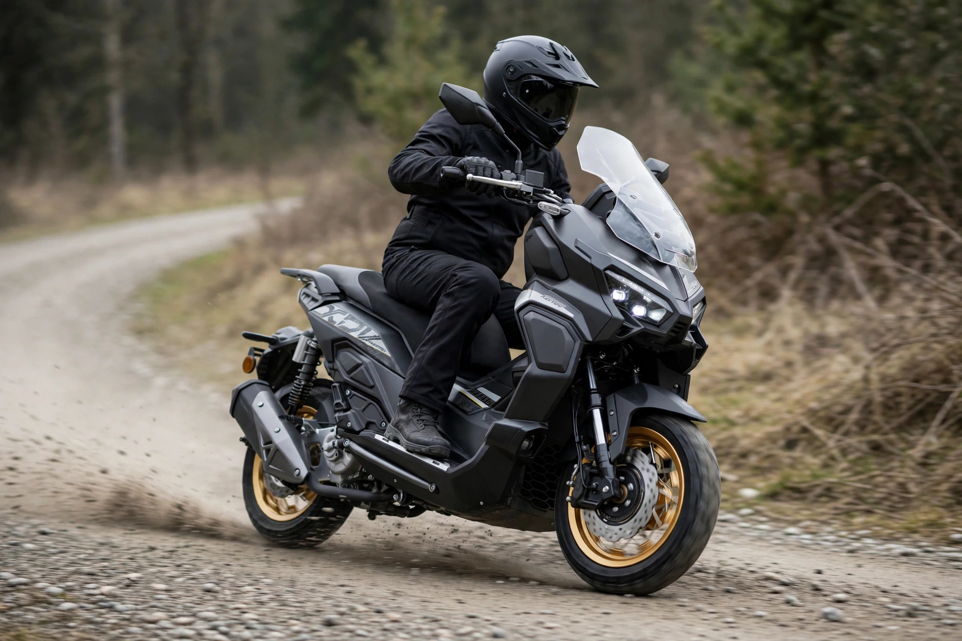 Keeway Vieste 300 XDV 2024 en carretera