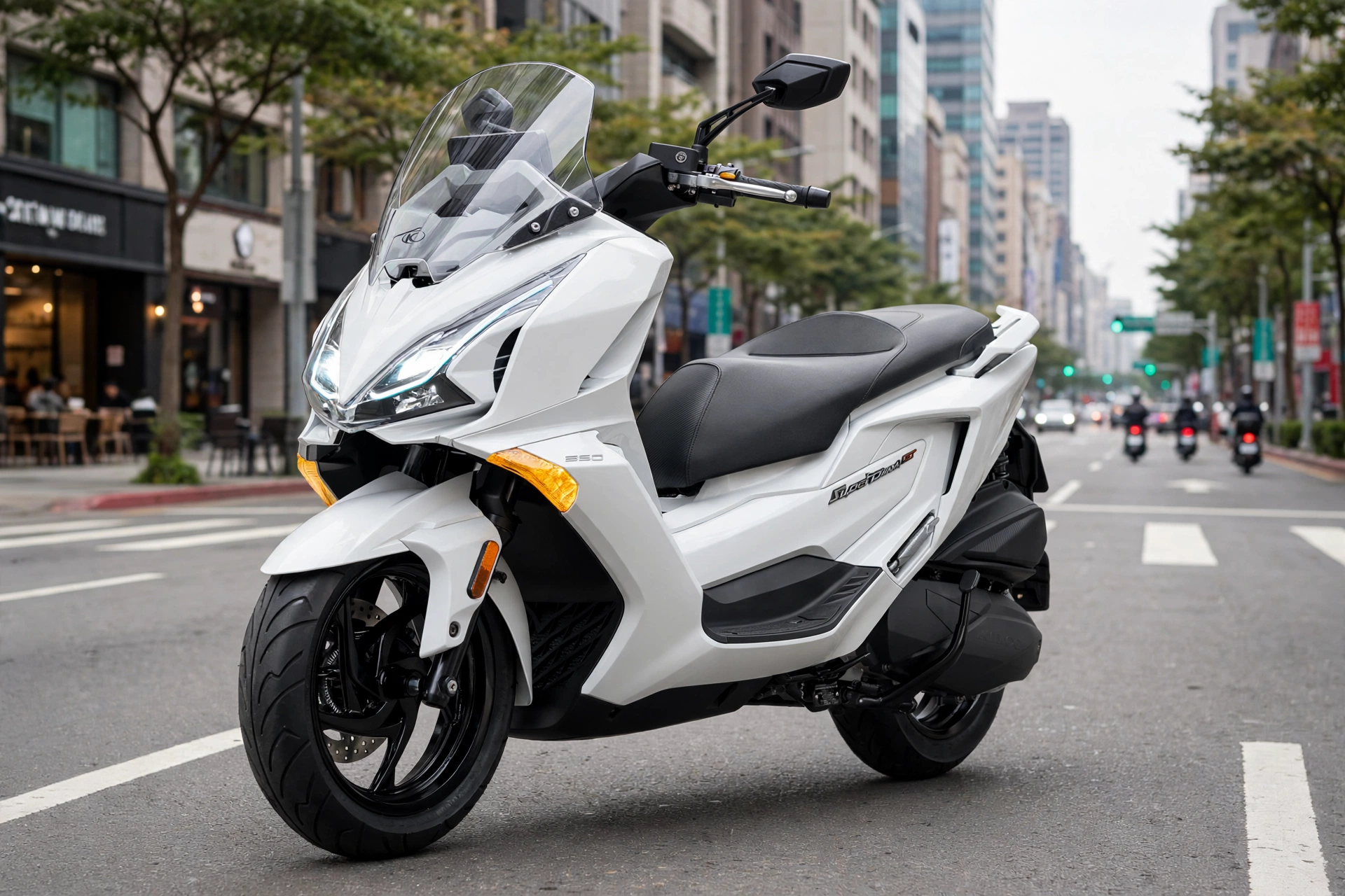 Foto oficial de la Kymco Super Dink GT 350