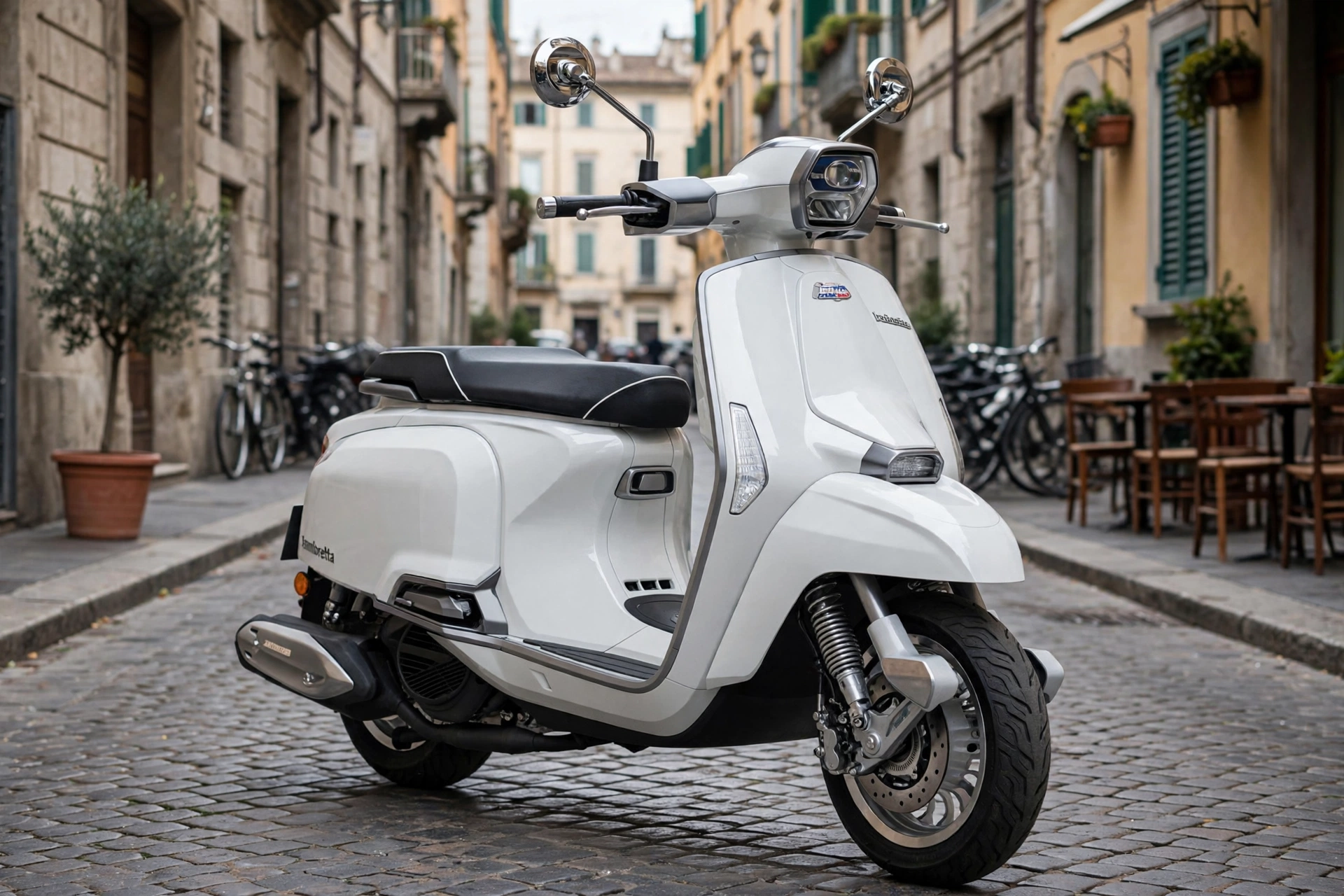Foto oficial de la Lambretta J 125