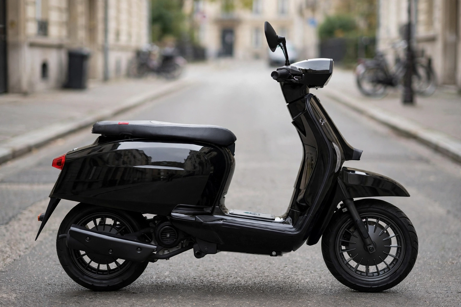 Lambretta V125 Special, vista lateral