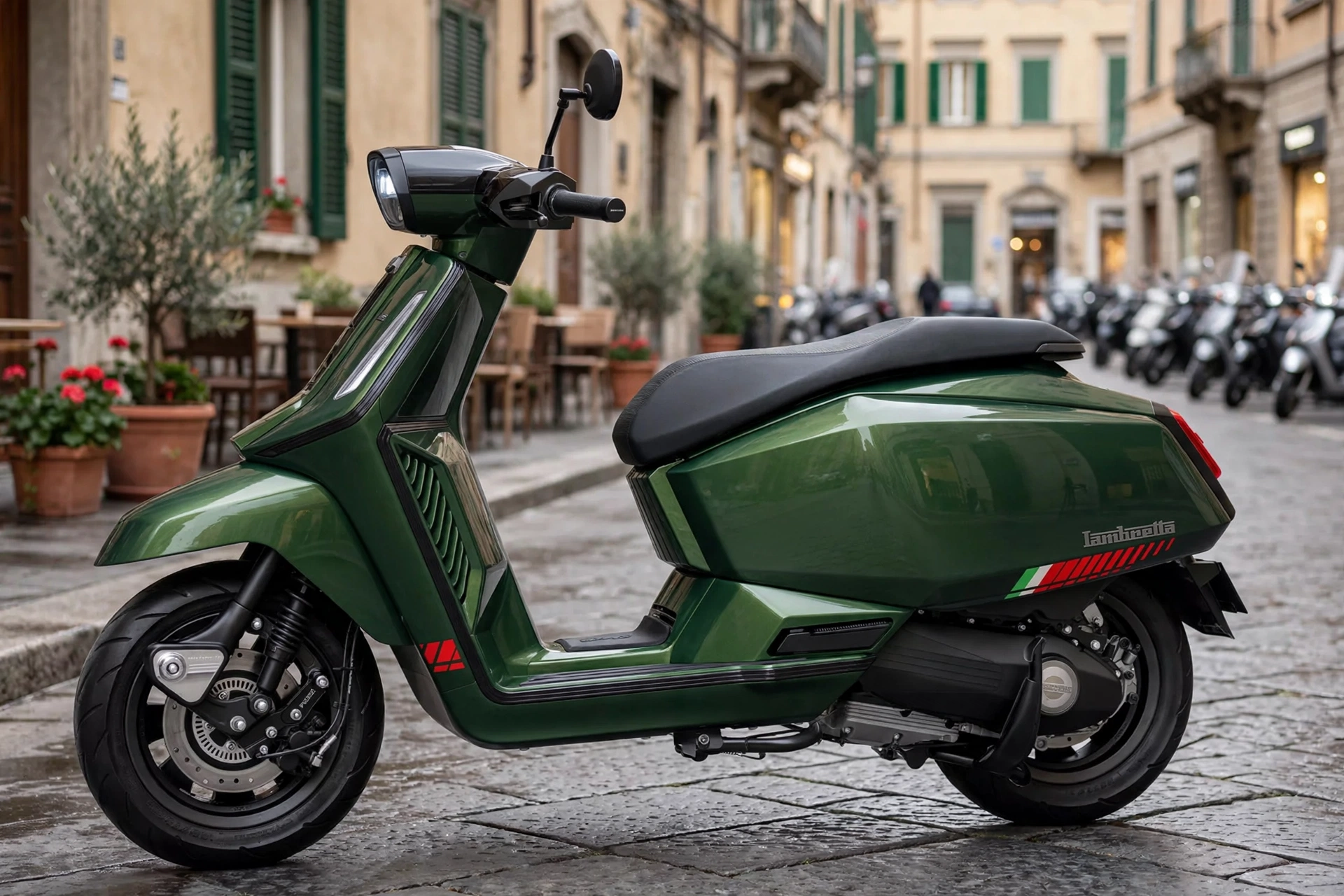 Foto oficial de la Lambretta X125