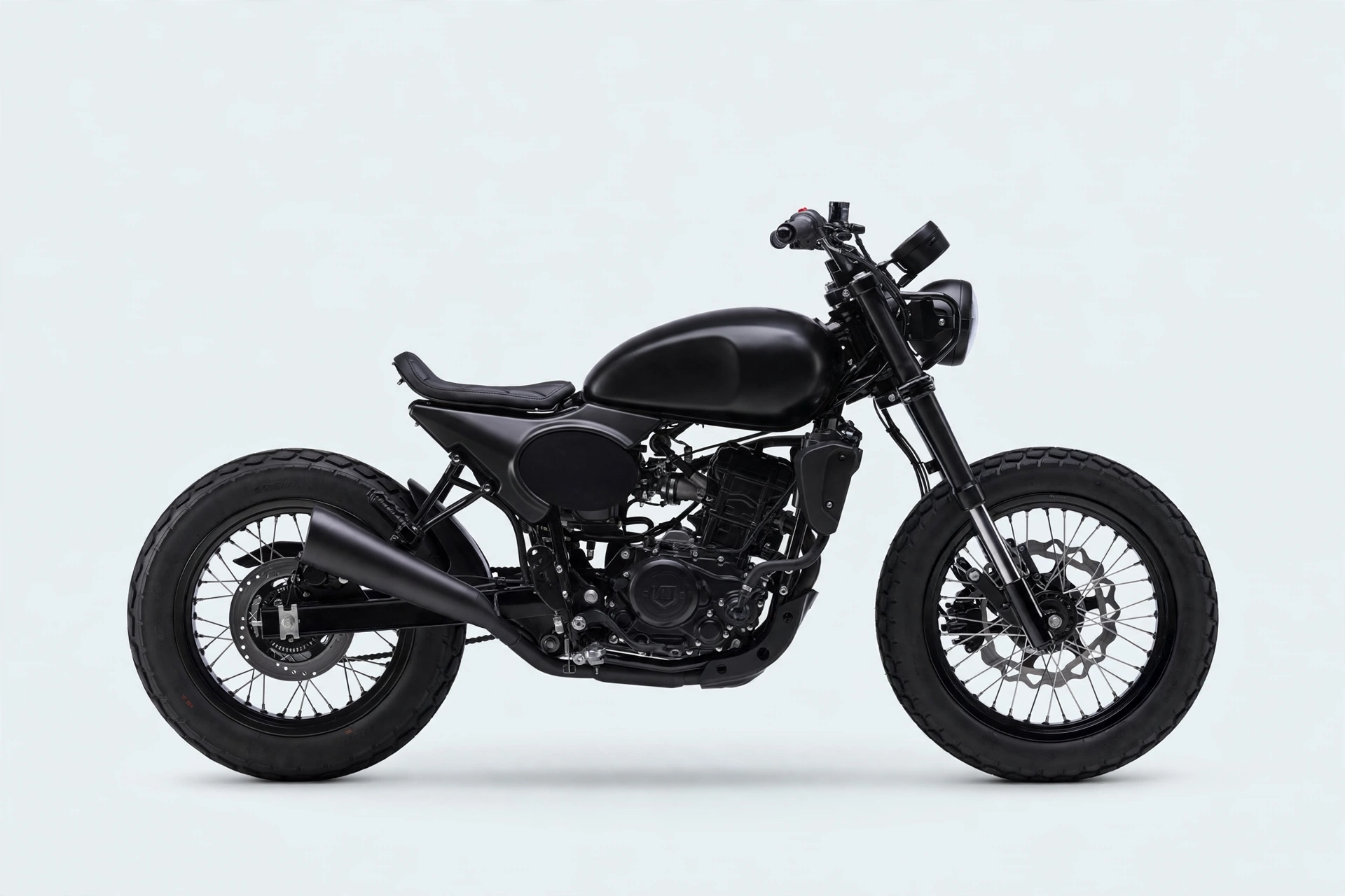 Macbor Eight Mile 125 LC 2024, vista lateral custom
