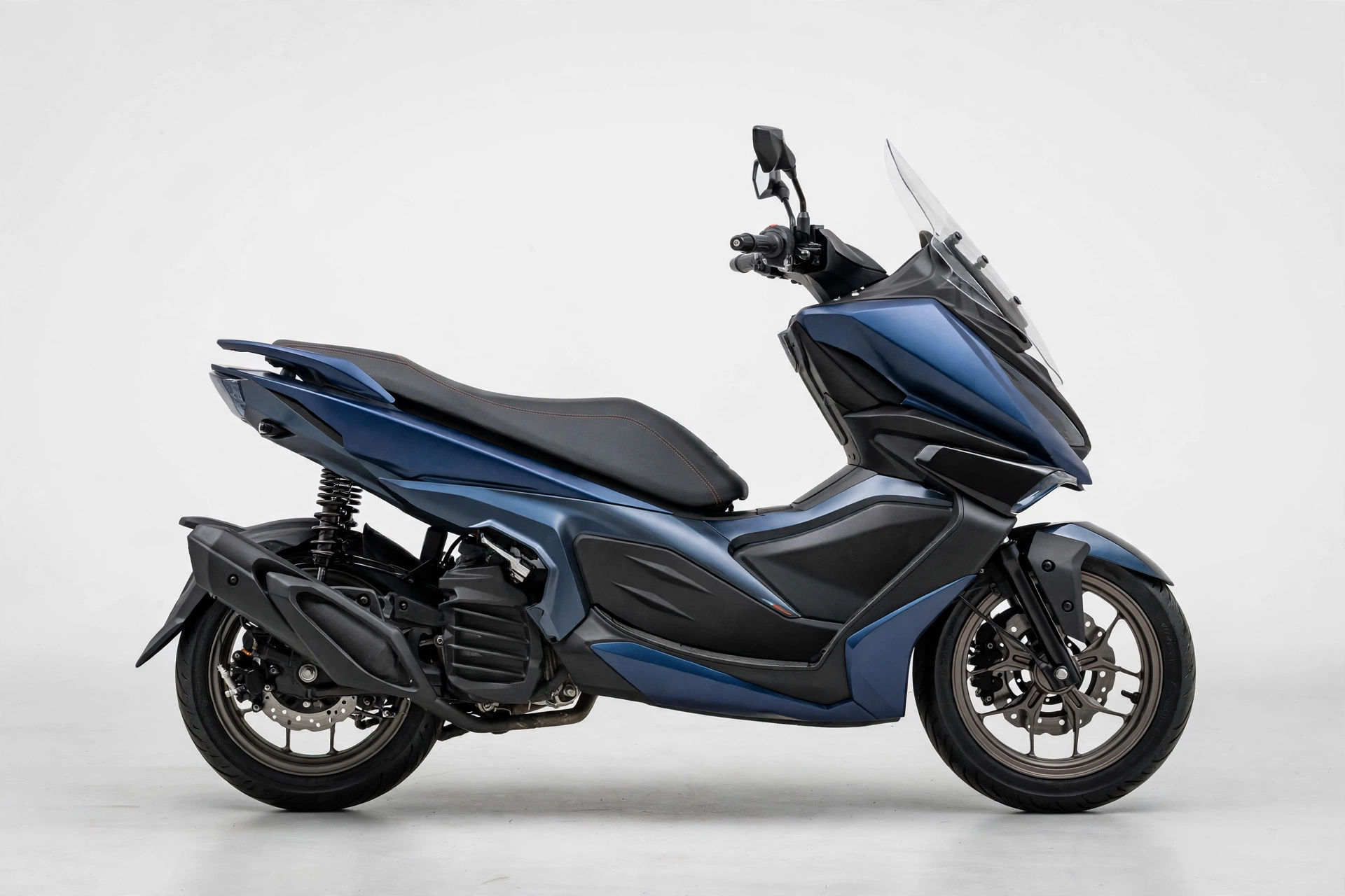 Malaguti Madison 125 2024, vista lateral del scooter