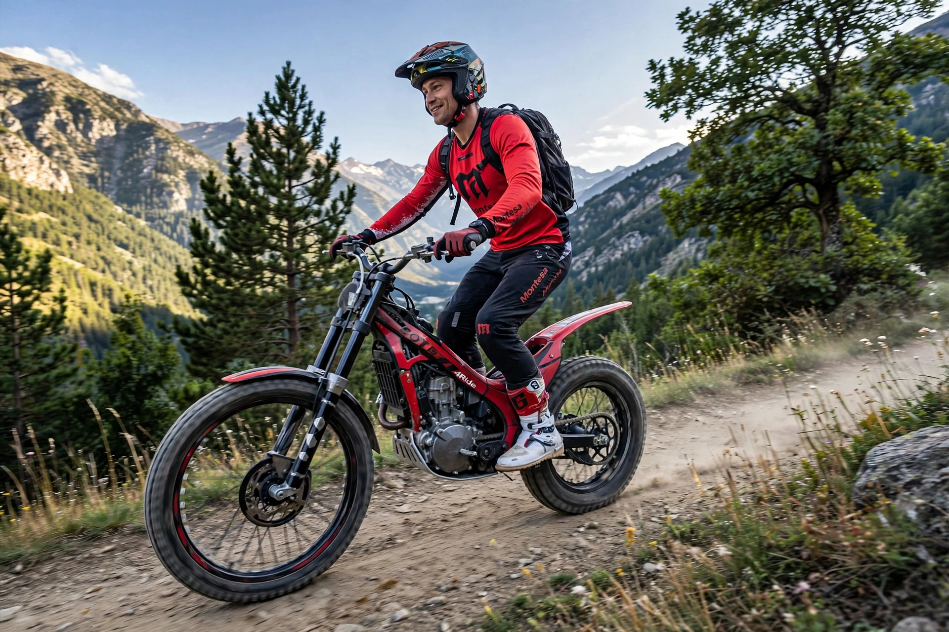 Montesa Cota 4Ride 2026 de excursión por el campo