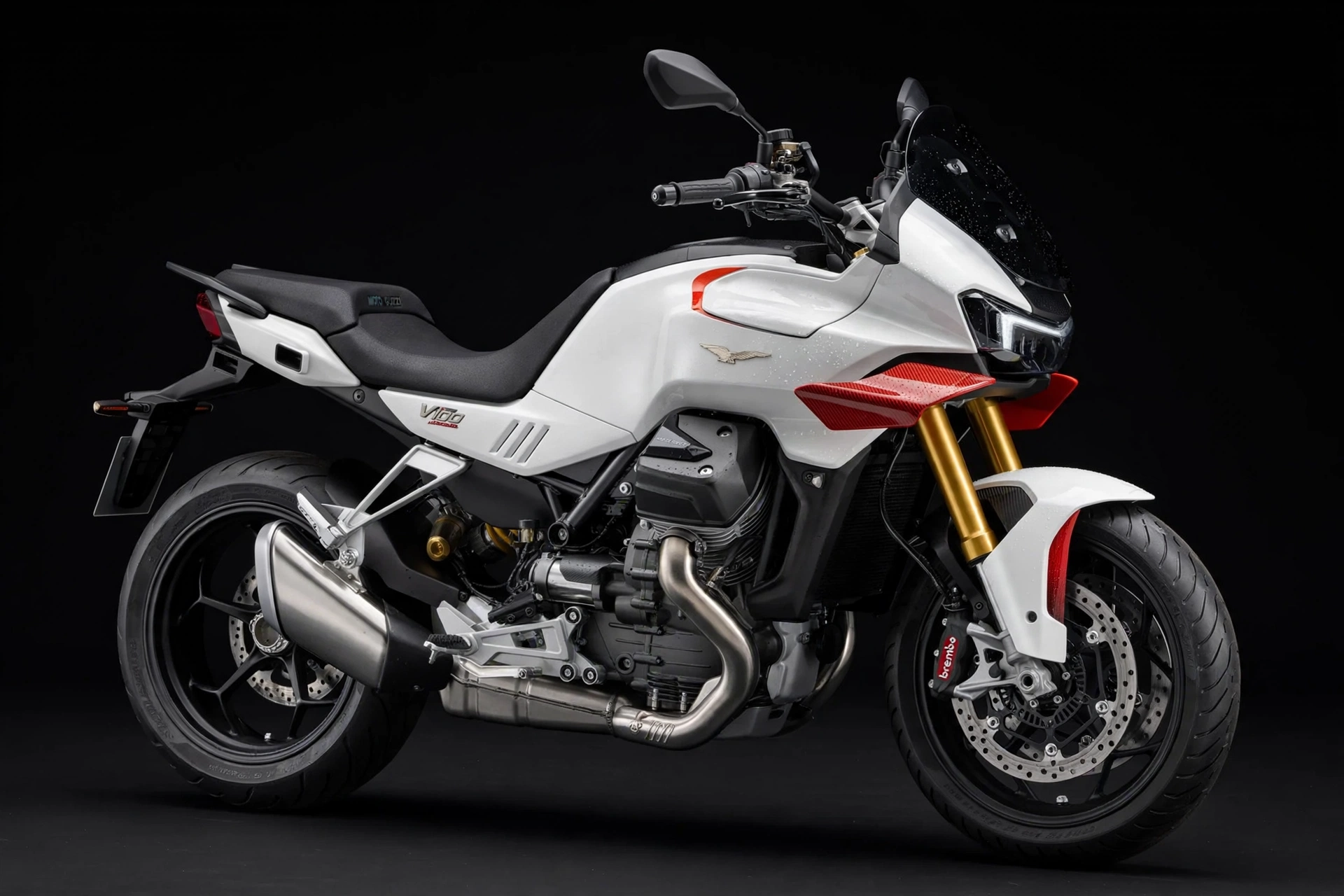 Foto oficial de la Moto Guzzi V100 Mandello