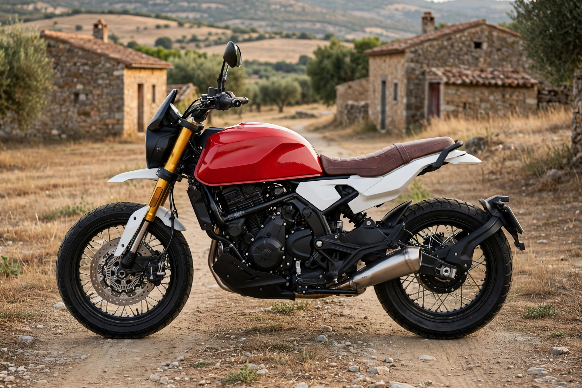 Moto Morini Seiemmezzo SCR 650 2024, vista lateral