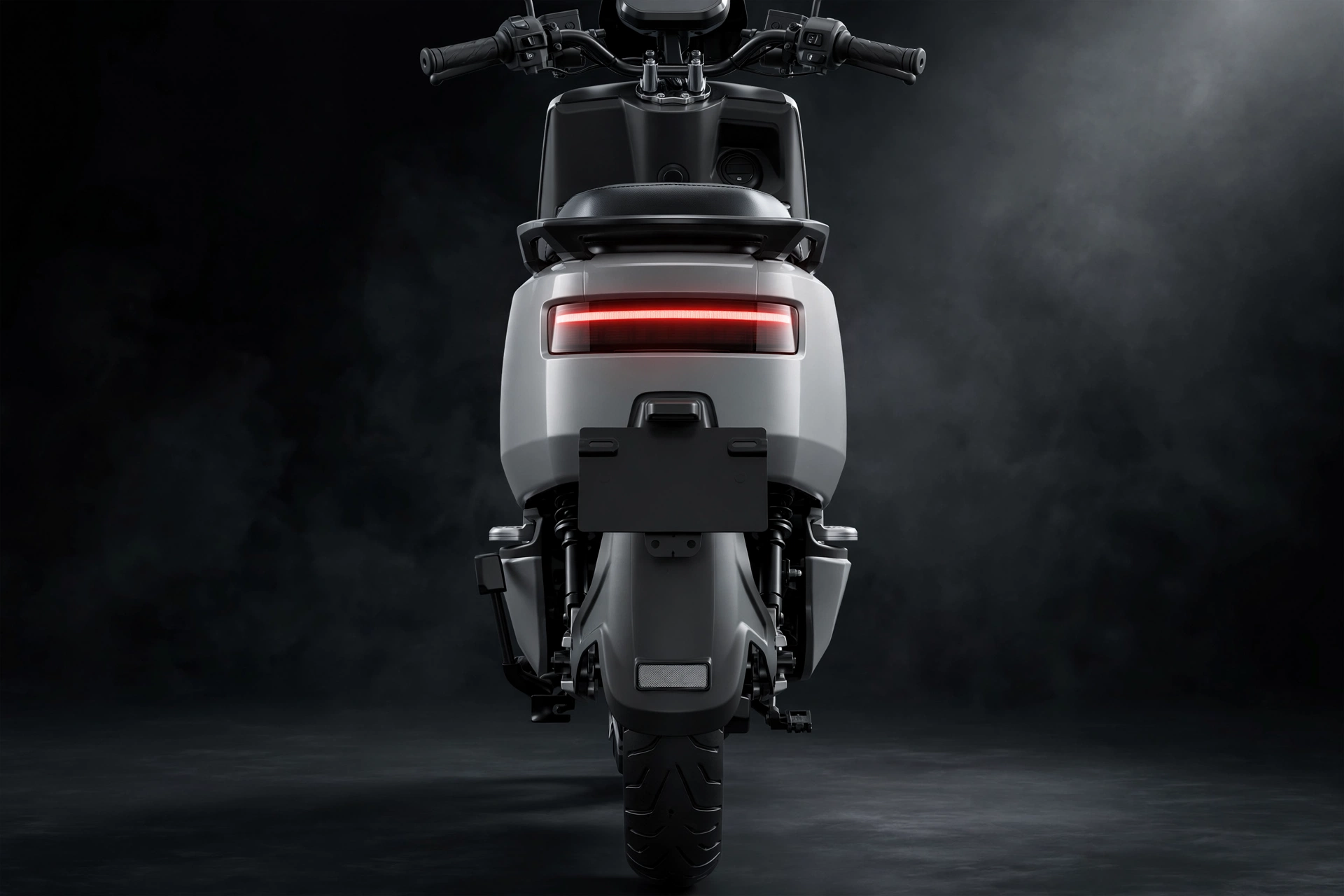 NIU NQi GTS 2026, vista trasera