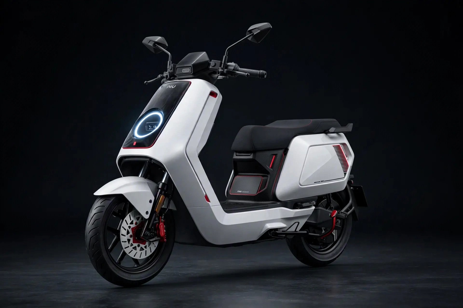 NIU NQiX 300 2026 moto eléctrica en estudio