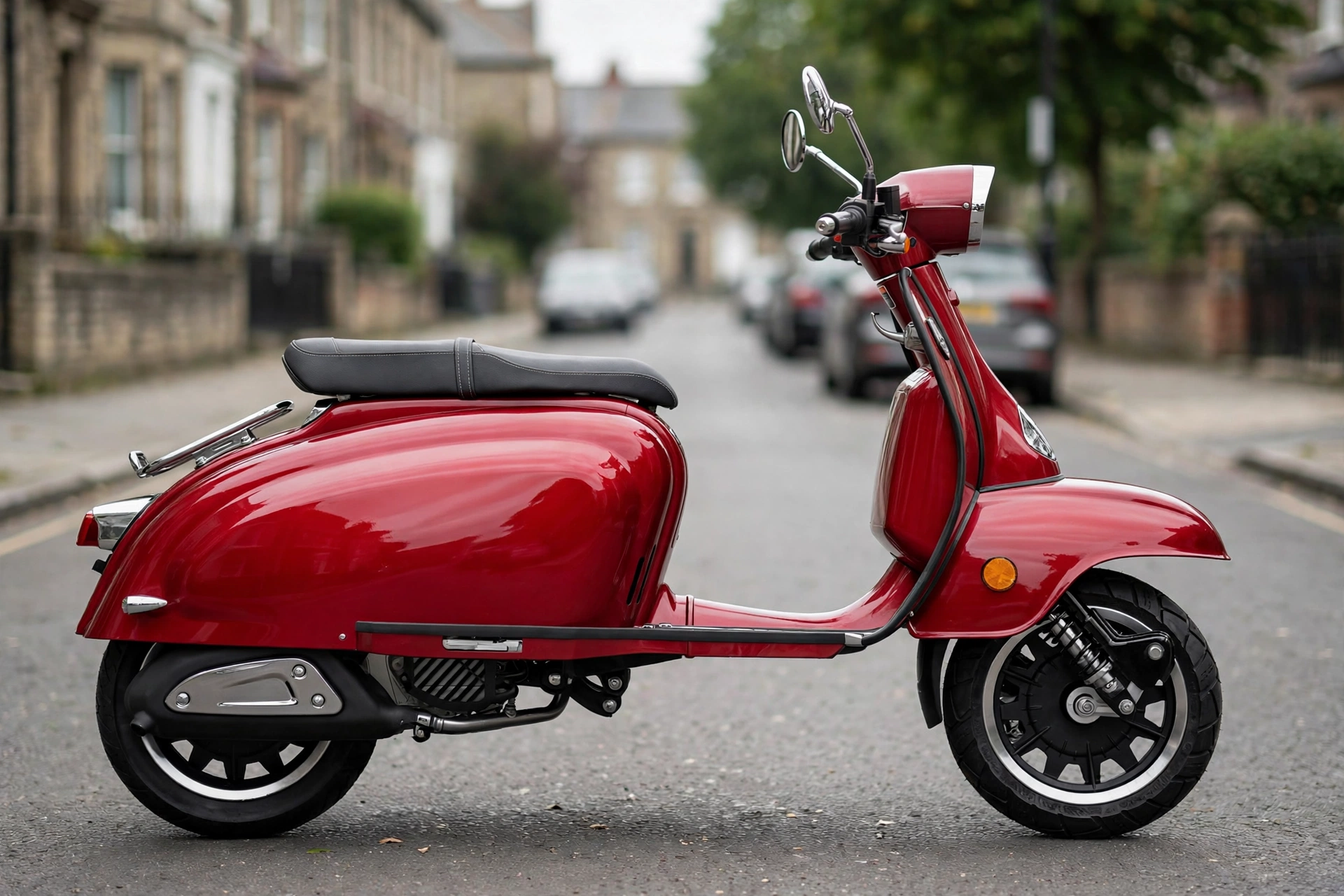 Royal Alloy TG 125, vista lateral