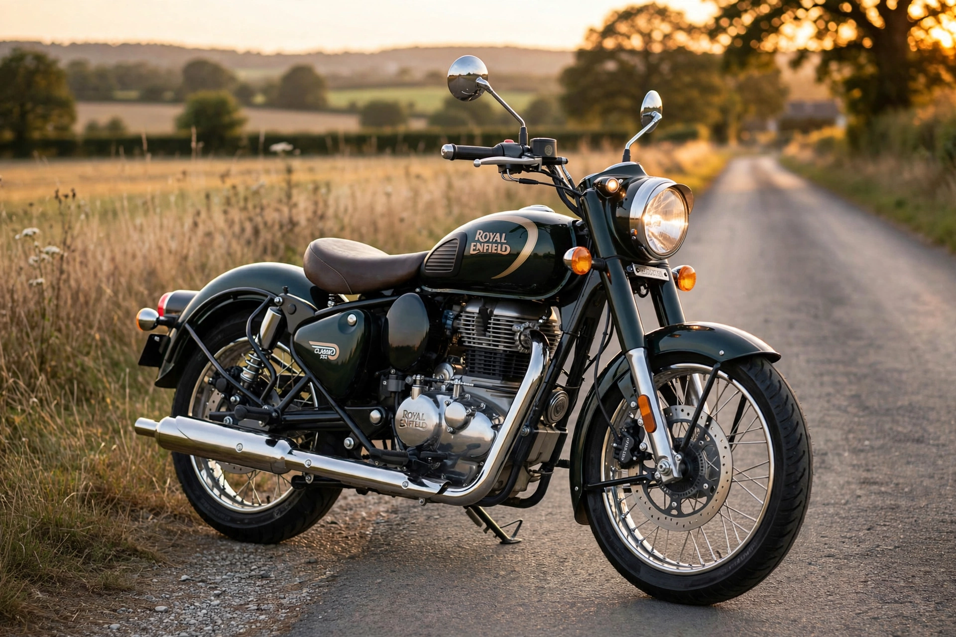 Foto oficial de la Royal Enfield Classic 350
