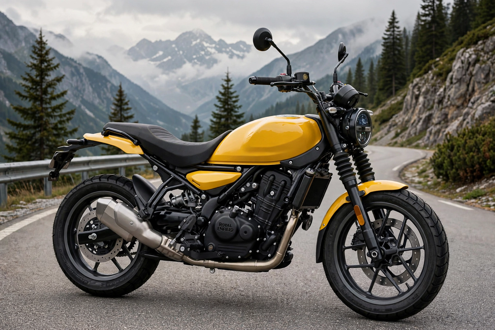 Foto oficial de la Royal Enfield Guerrilla 450