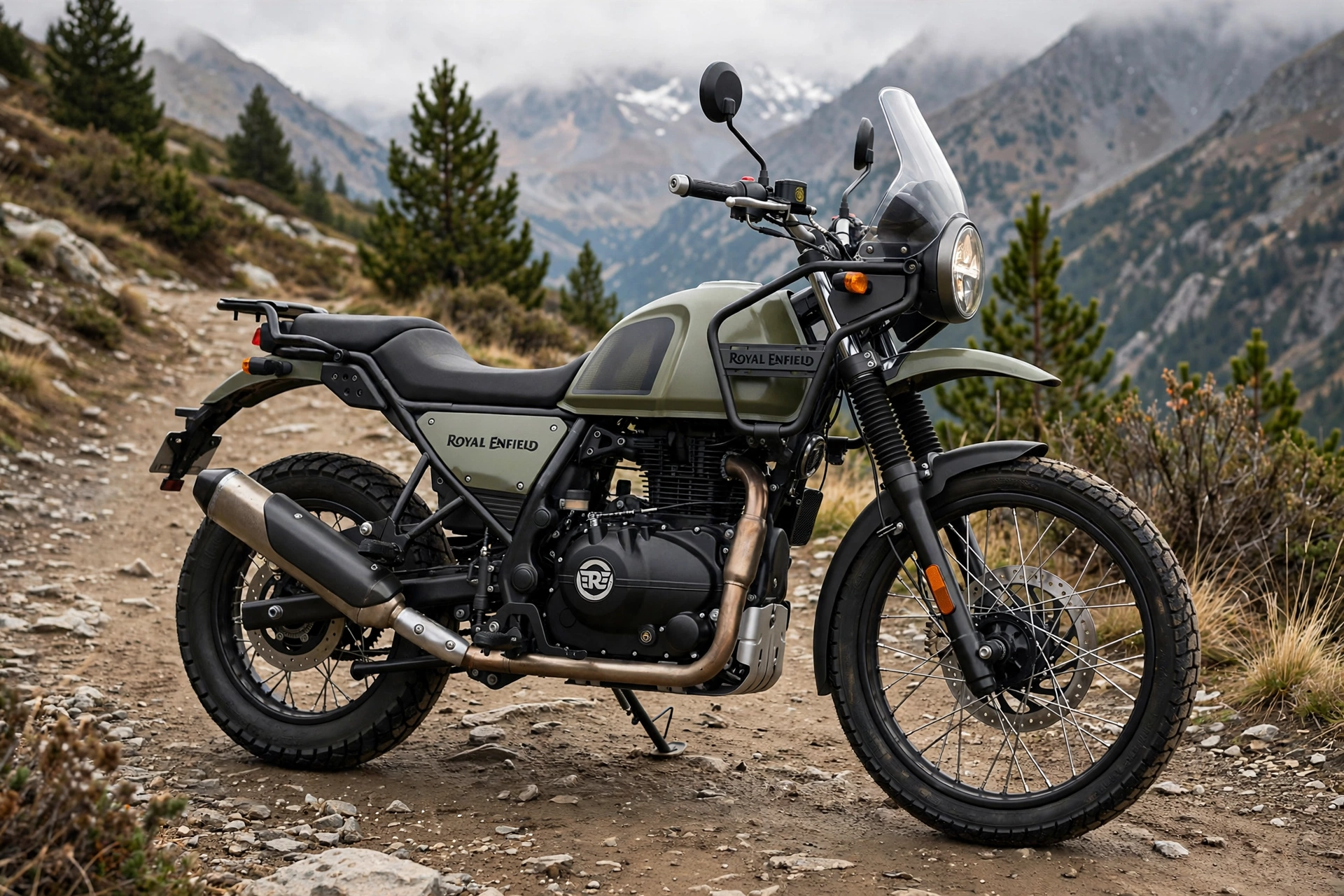 Foto oficial de la Royal Enfield Himalayan 450