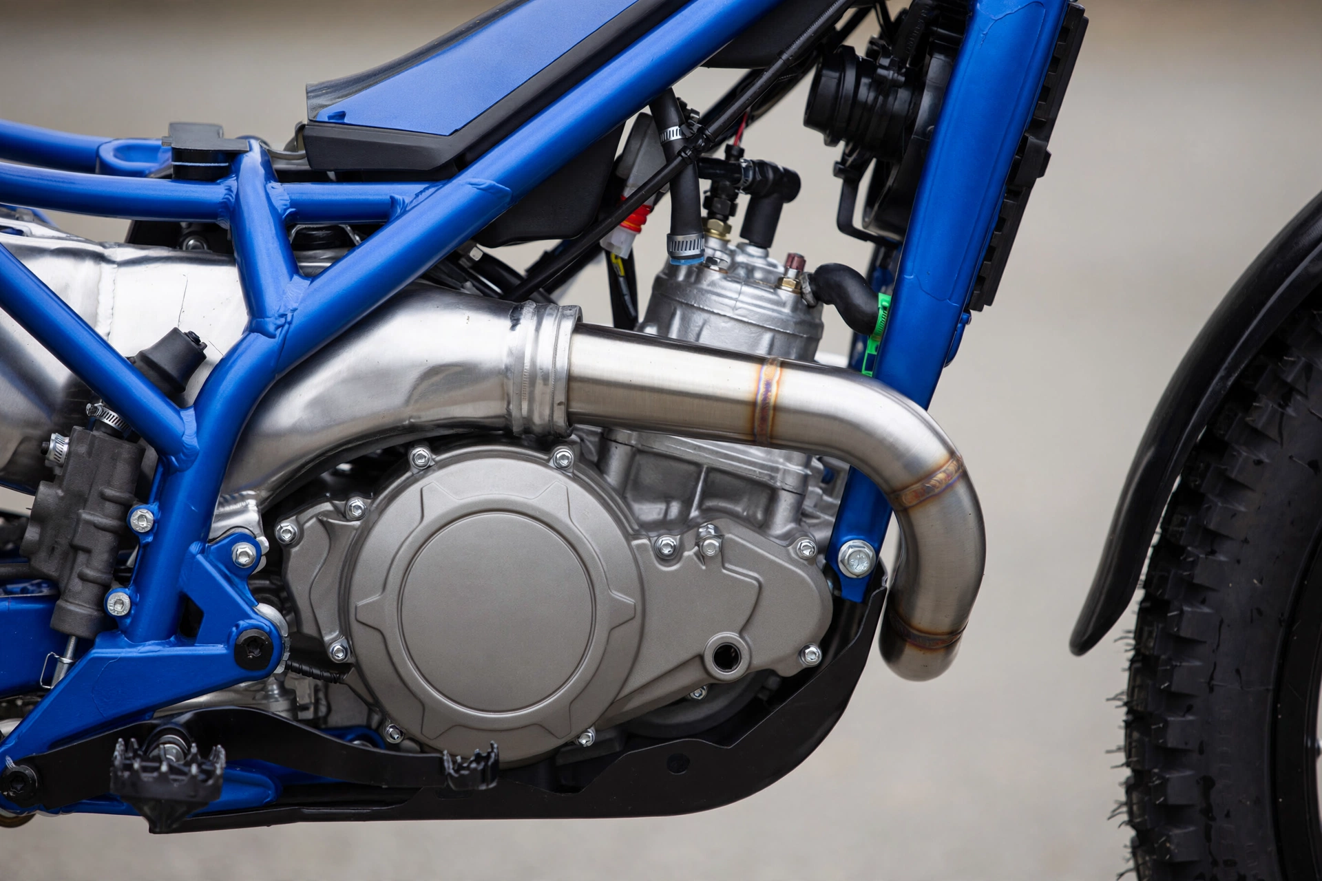 Detalle de la Scorpa SC 125 Factory 2025