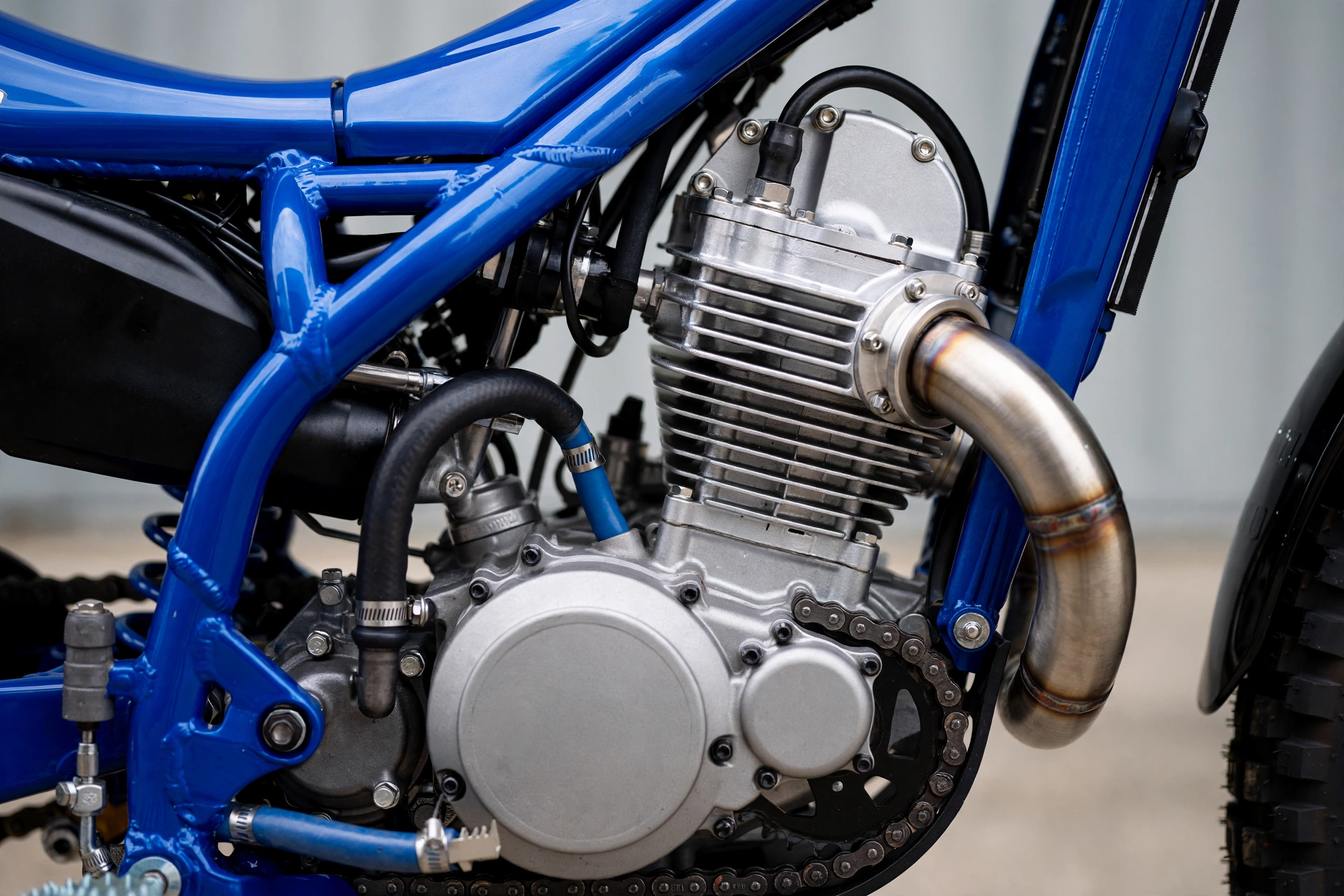 Detalle técnico de la Scorpa SC 300 Factory 2025
