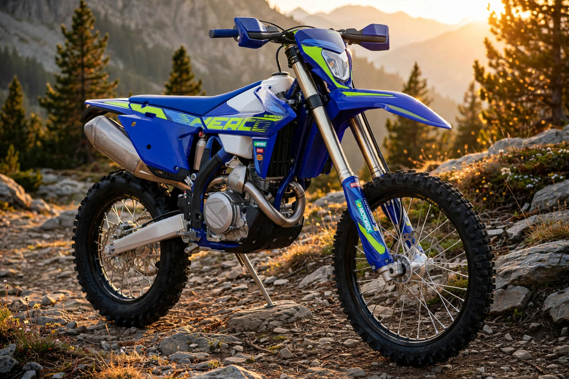 Foto oficial de la Sherco 450 SEF Factory