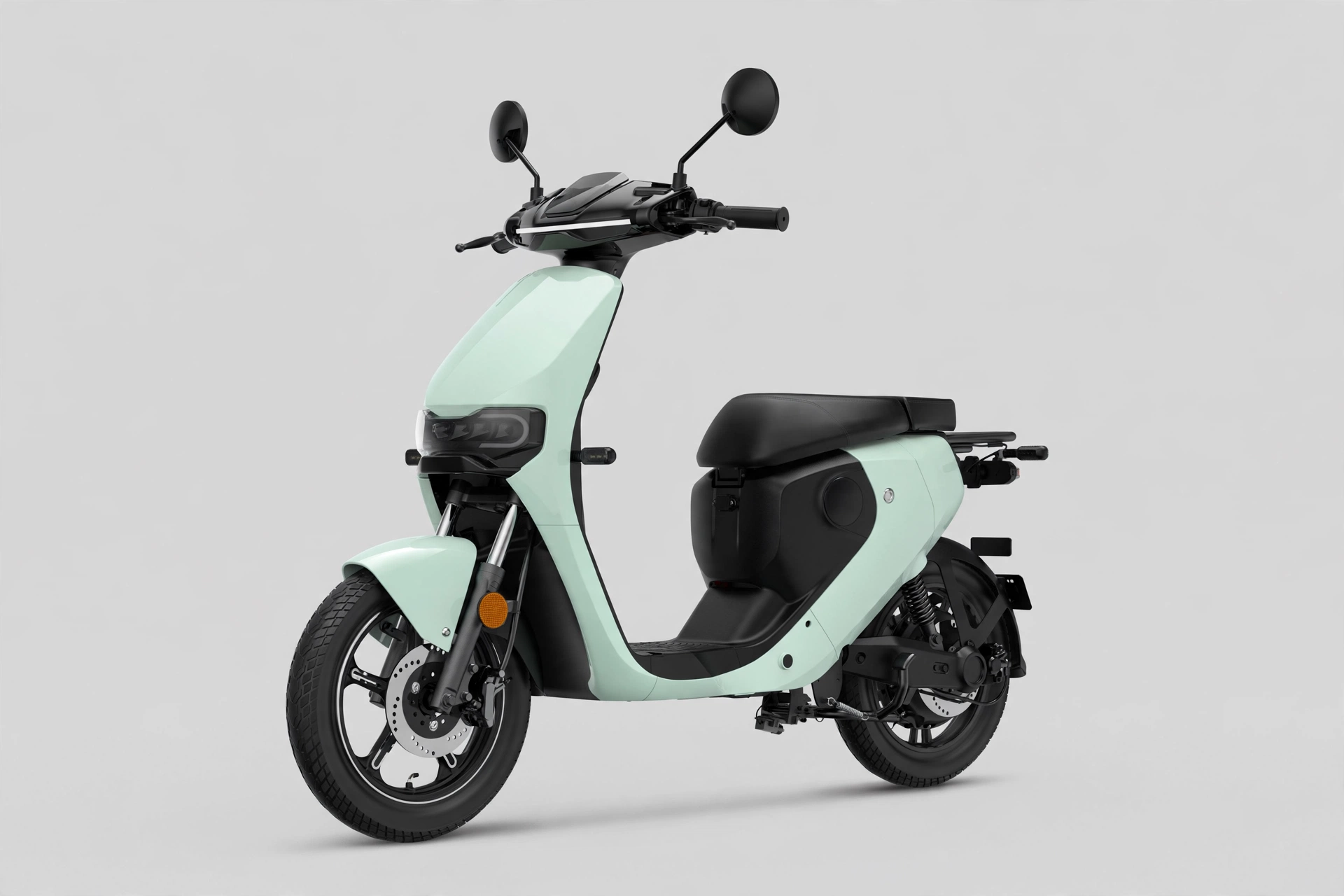 Super Soco CU Mini 2025 minimoto eléctrica en estudio