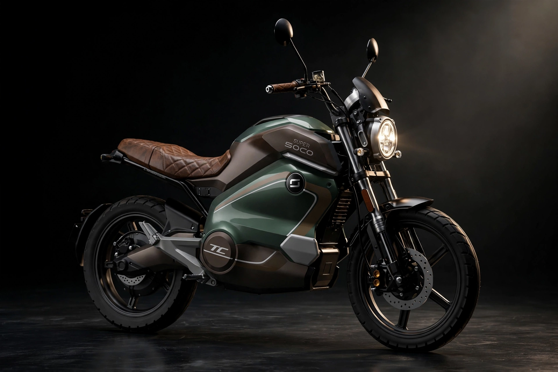 Foto oficial de la Super Soco TC Wanderer