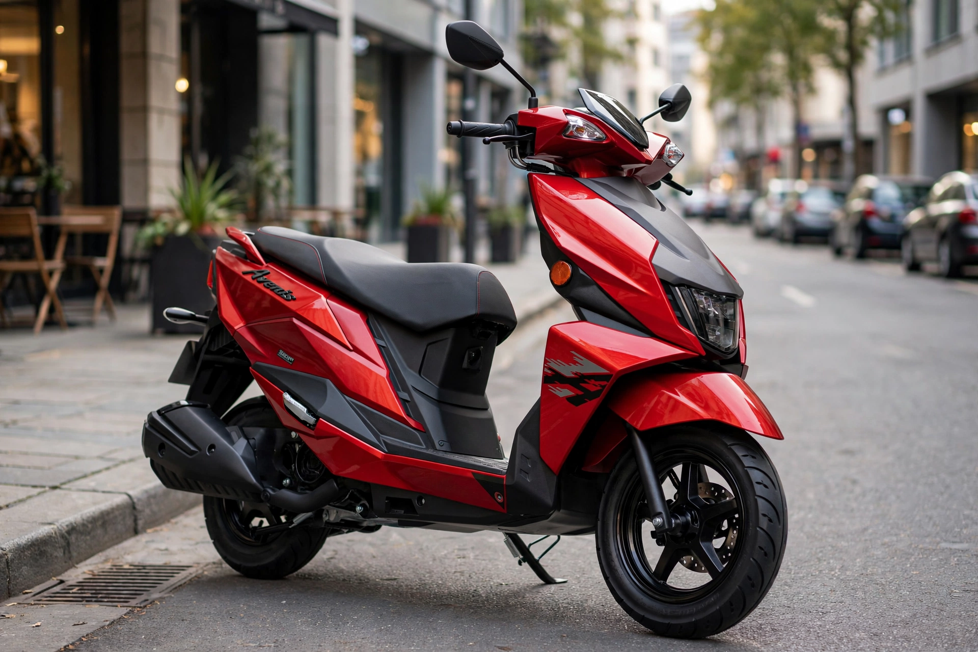 Suzuki Avenis 125 2025 en tres cuartos