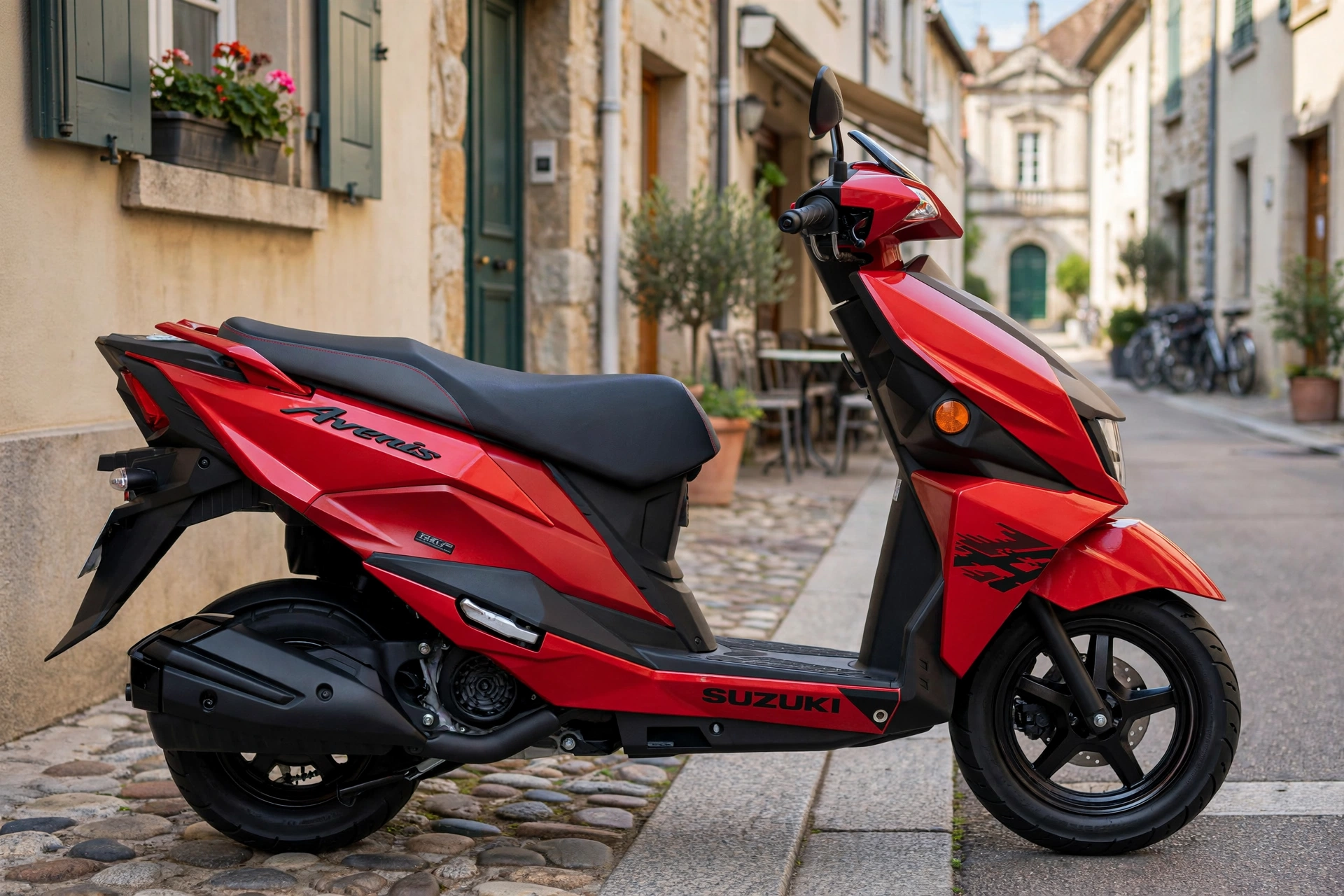 Suzuki Avenis 125 2025, vista lateral