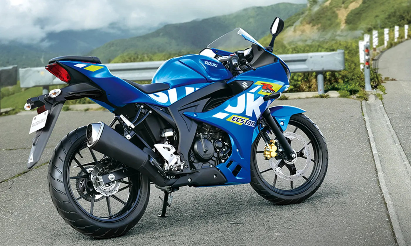 Foto oficial de la Suzuki GSX-R125