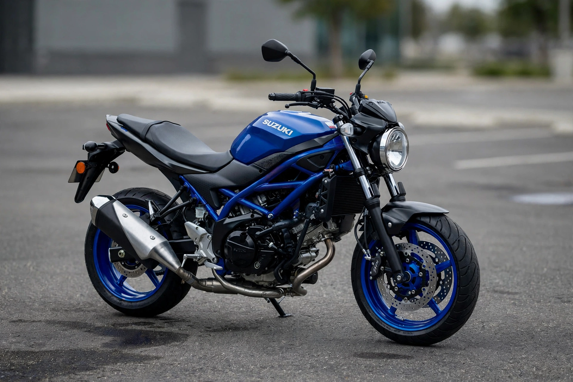 Foto oficial de la Suzuki SV650