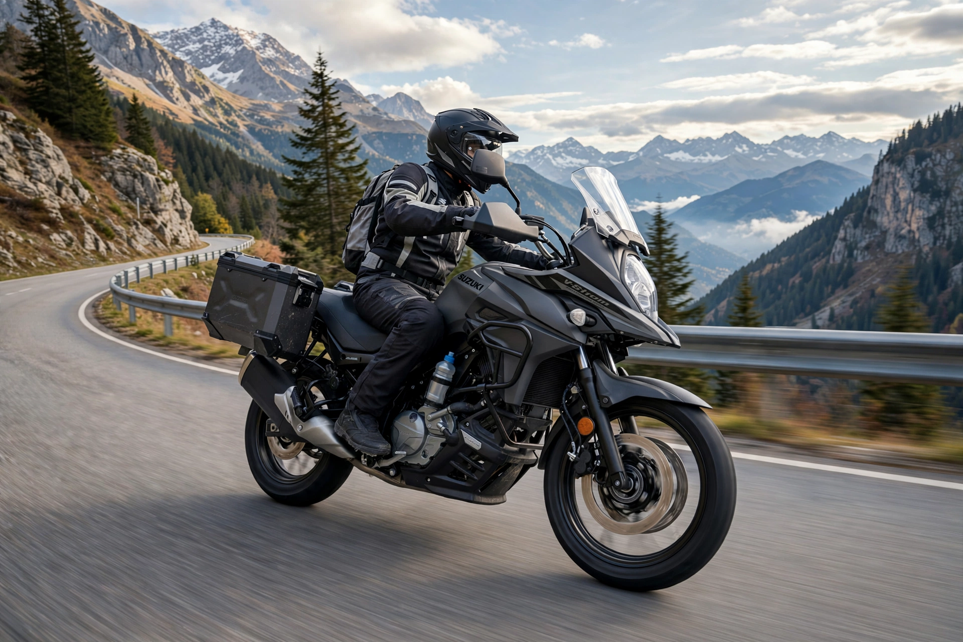 Suzuki V-Strom 650 2024 en ruta