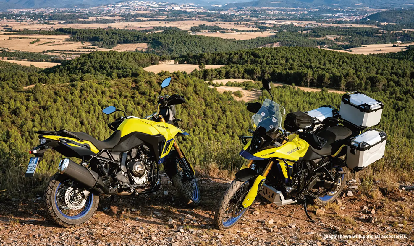 Foto oficial de la Suzuki V-Strom 800DE