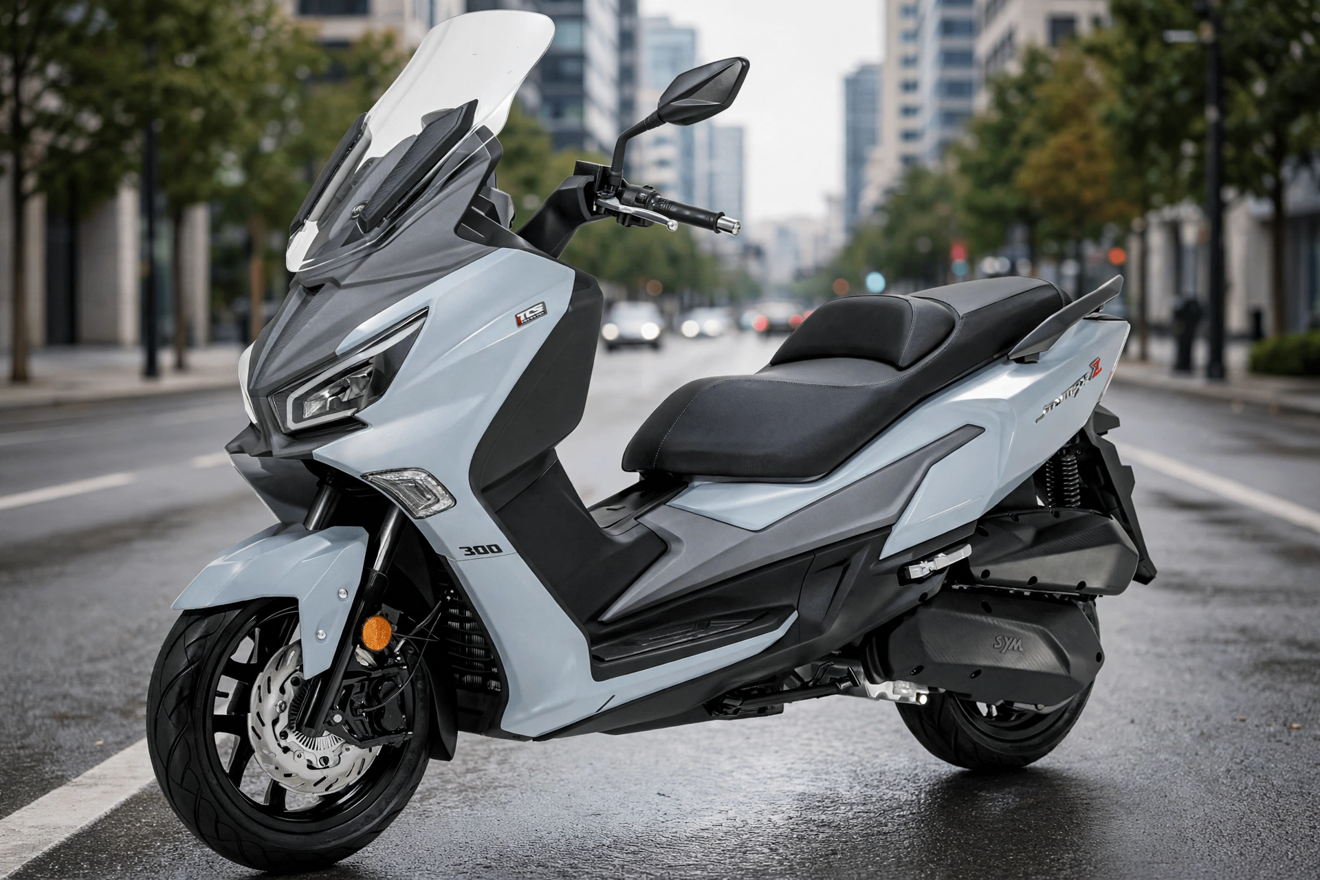 Foto oficial de la SYM Joymax Z+ 300