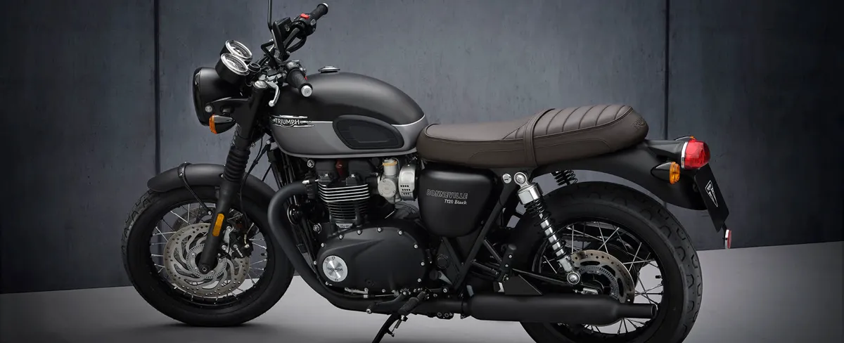 Foto oficial de la Triumph Bonneville T120