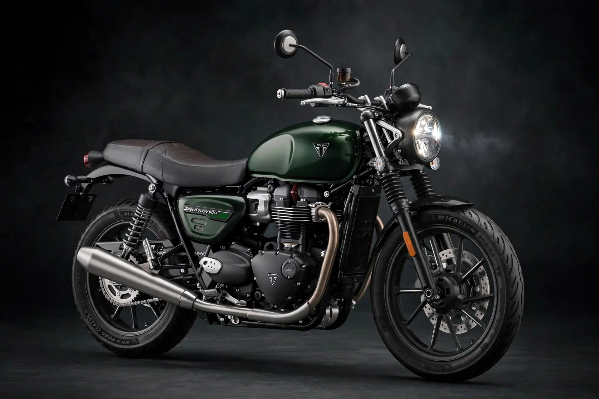 Foto oficial de la Triumph Speed Twin 900