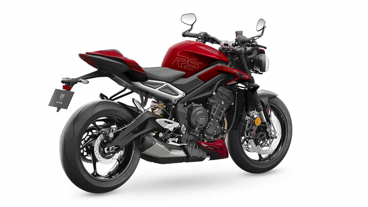 Foto oficial de la Triumph Street Triple 765