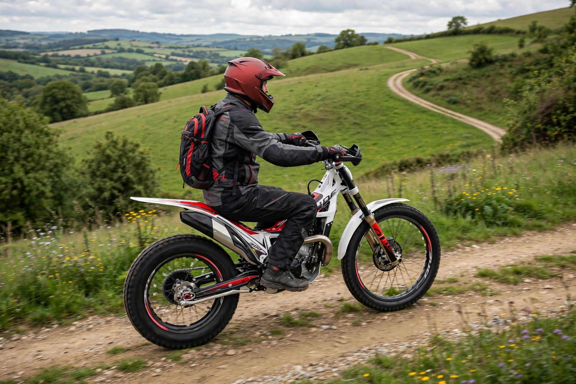 TRS Xtrack 250 2025 de excursión por pistas