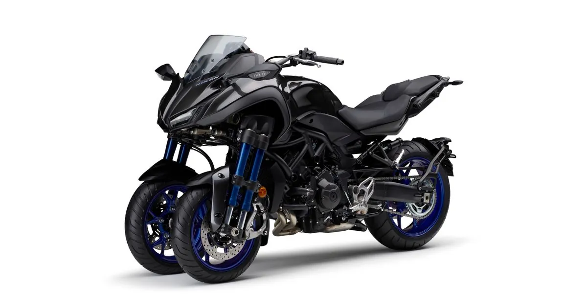 Foto oficial de la Yamaha Niken GT