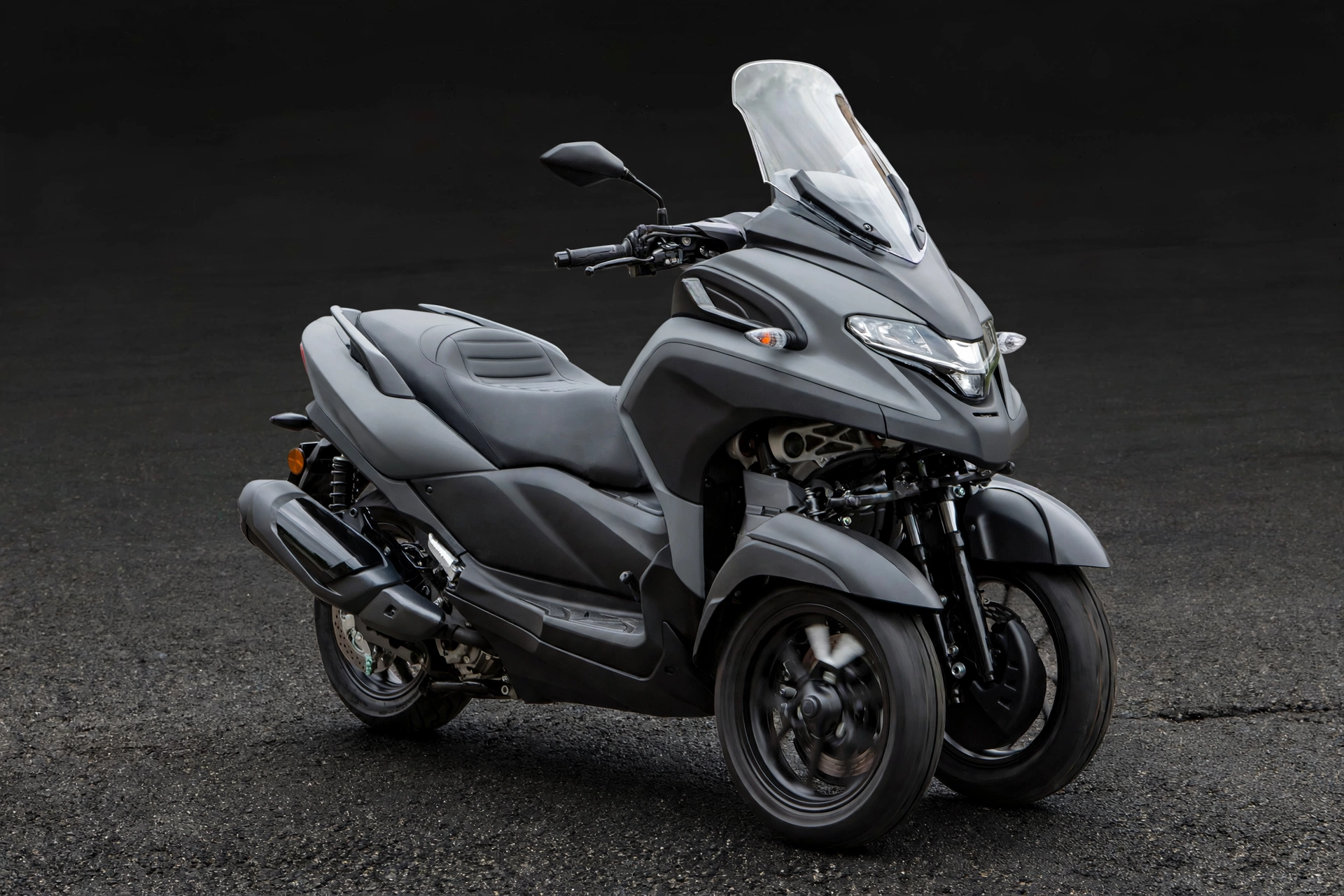 Yamaha Tricity 300 2025 gris de tres ruedas