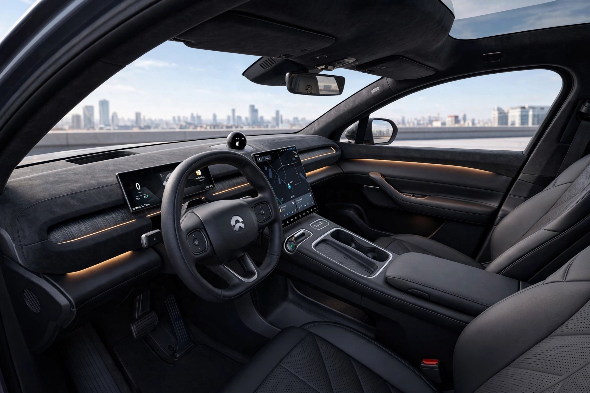 Interior oficial del Nio EC6