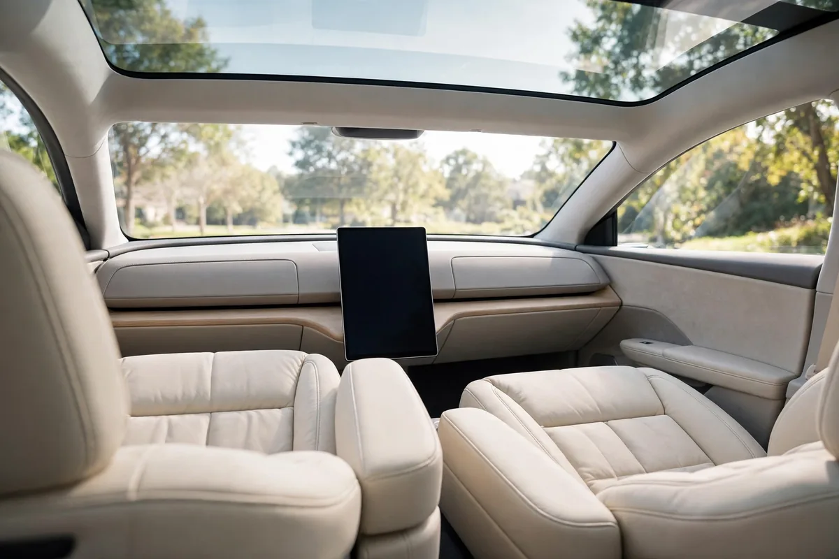 Interior del NIO EL6 Standard Range