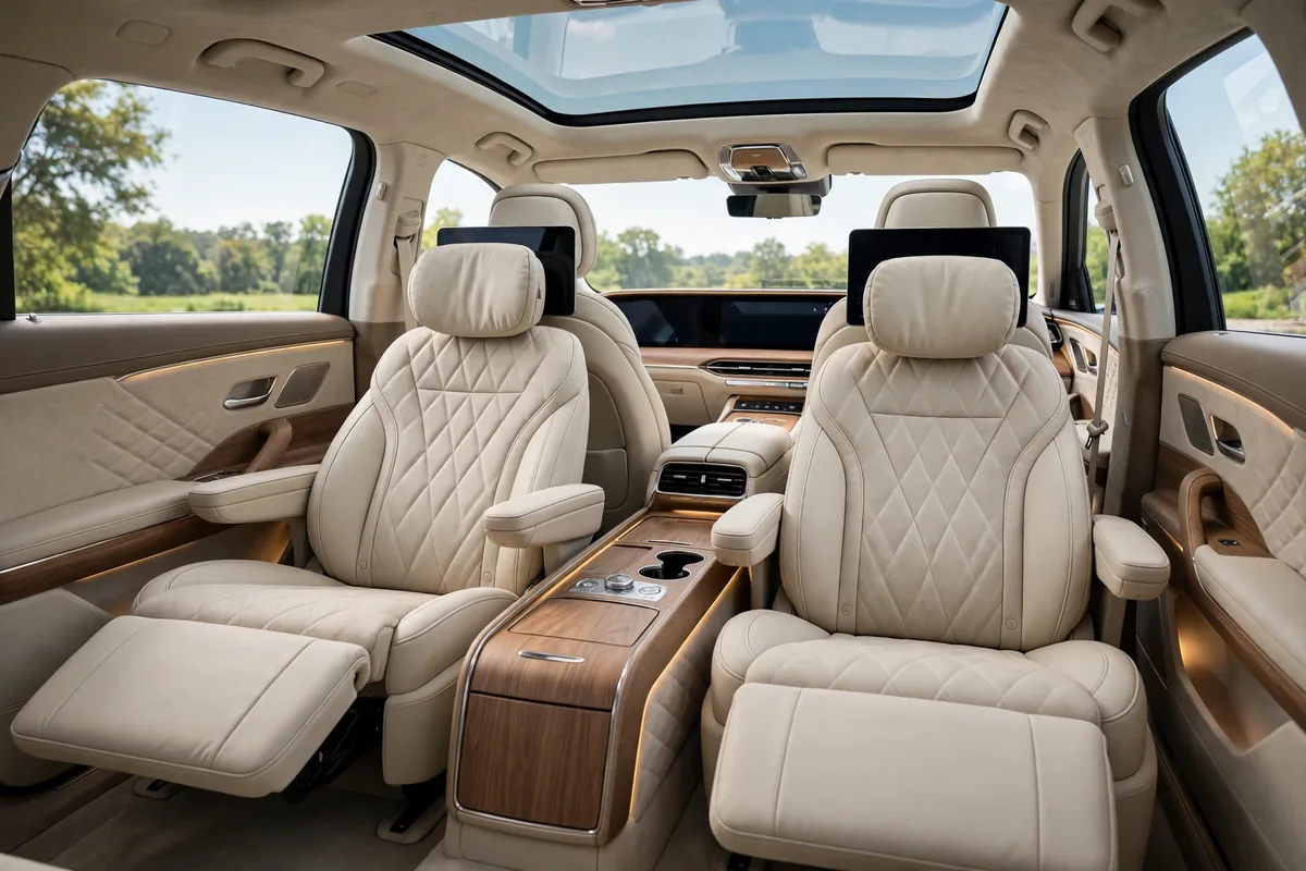 Interior del NIO EL7 Standard Range