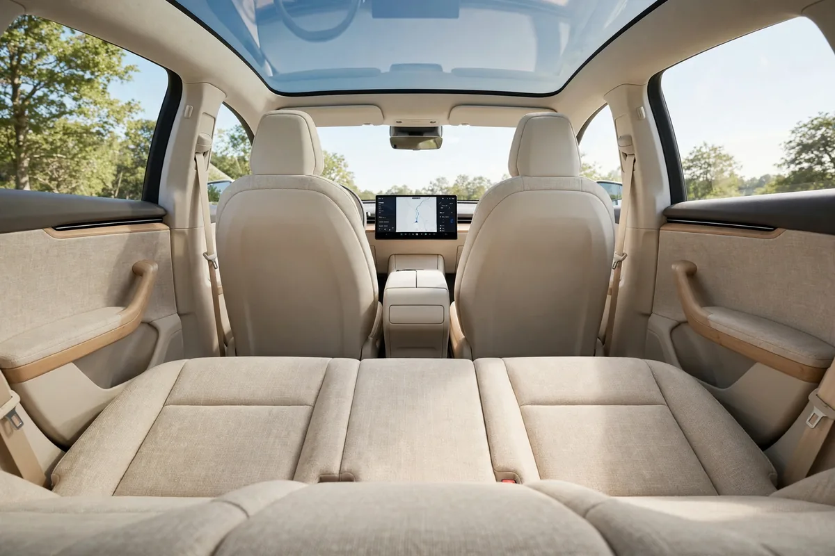 Interior del NIO ET5 Touring Standard Range