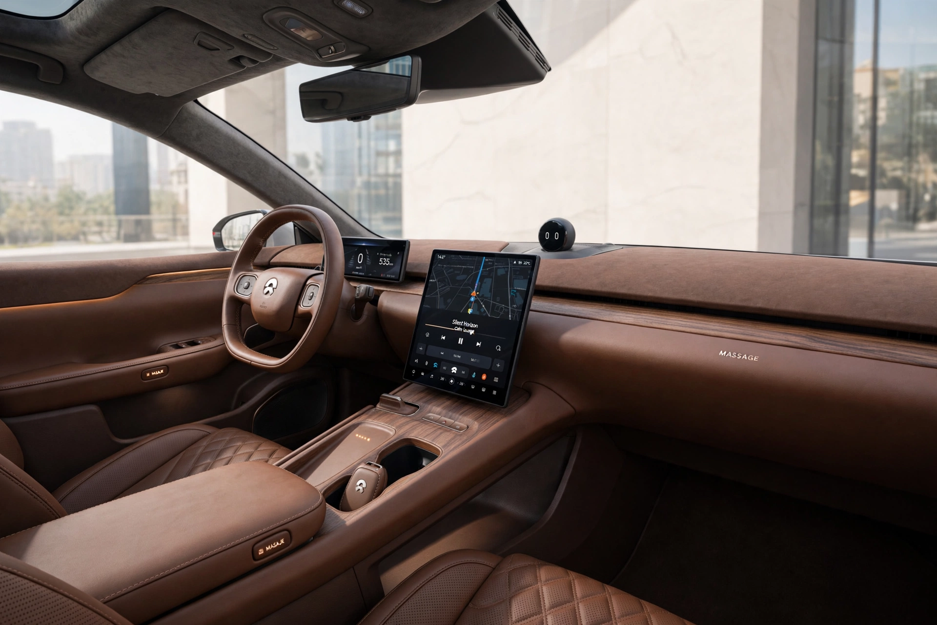 Interior oficial del Nio ET7
