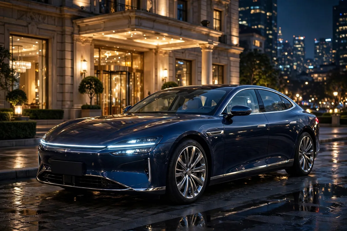 NIO ET7 Standard Range 75 kWh en autopista