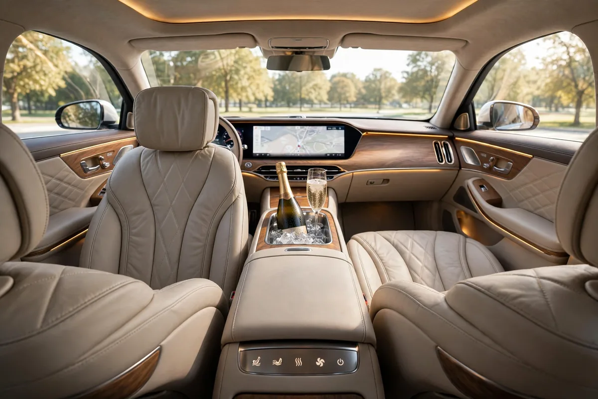 Interior del NIO ET7 Standard Range