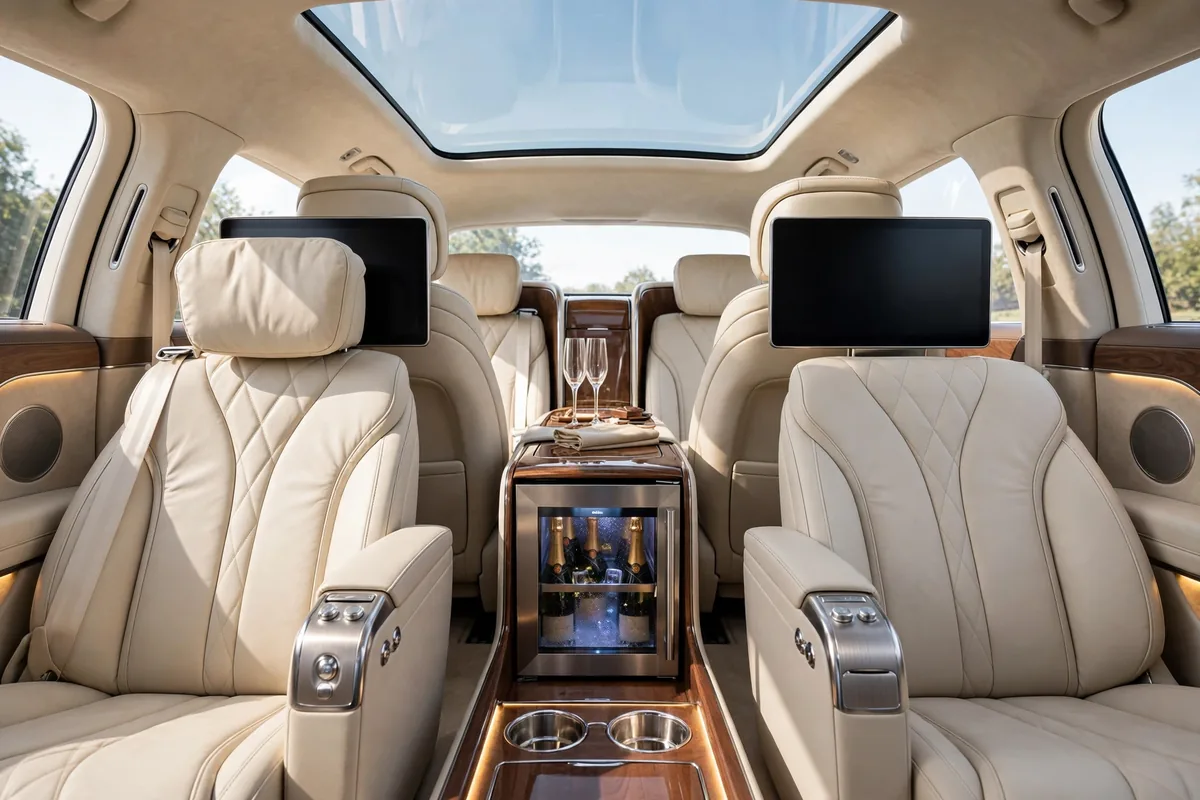 Interior oficial del Nio ET9