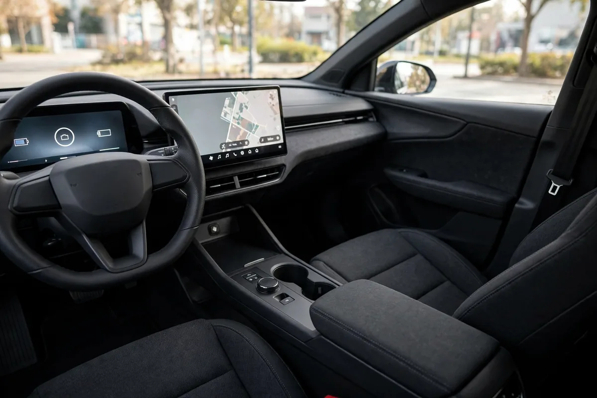 Interior oficial del Nissan Leaf e+ 62 kWh