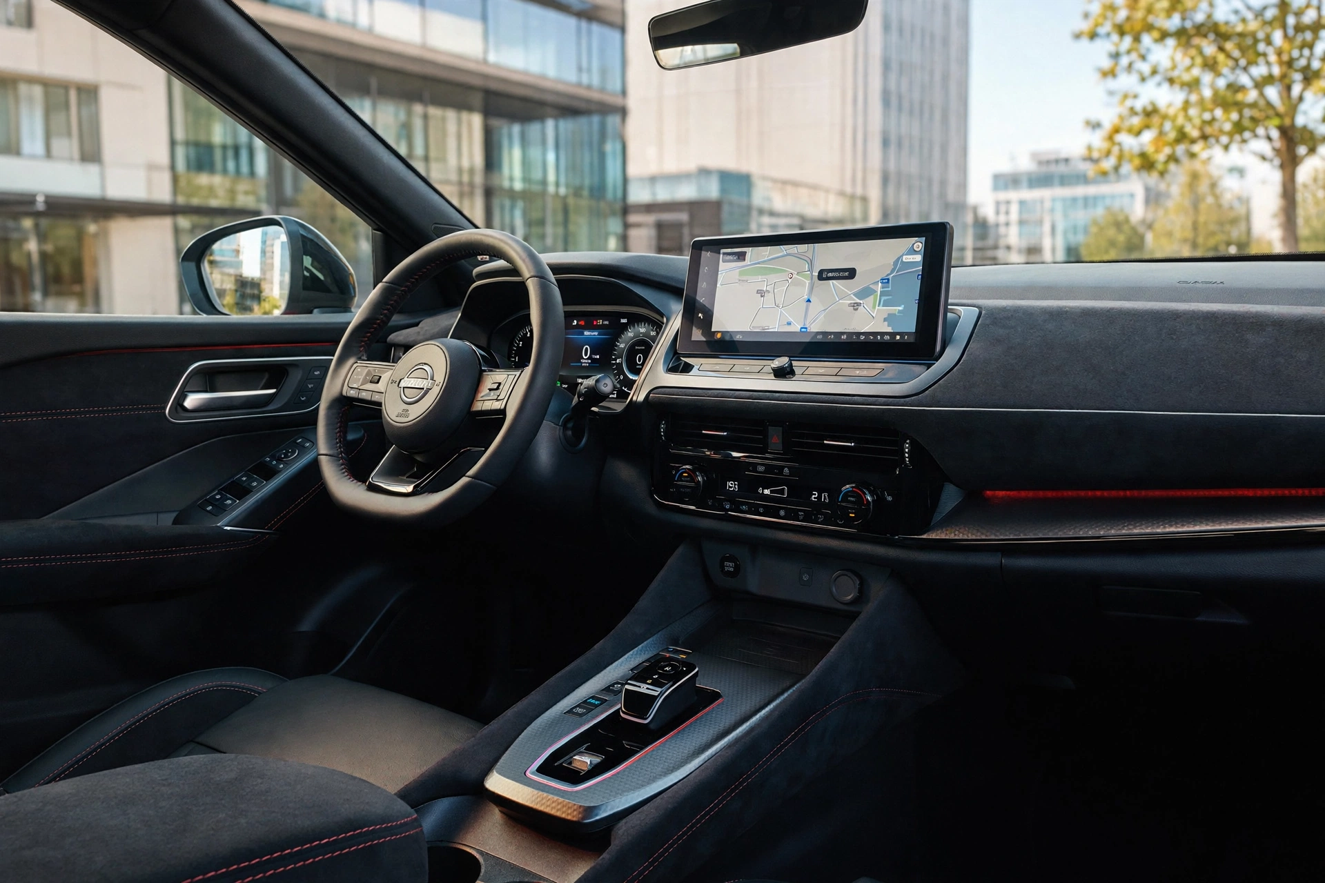 Interior oficial del Nissan Qashqai 1.3 DIG-T MHEV 158 CV