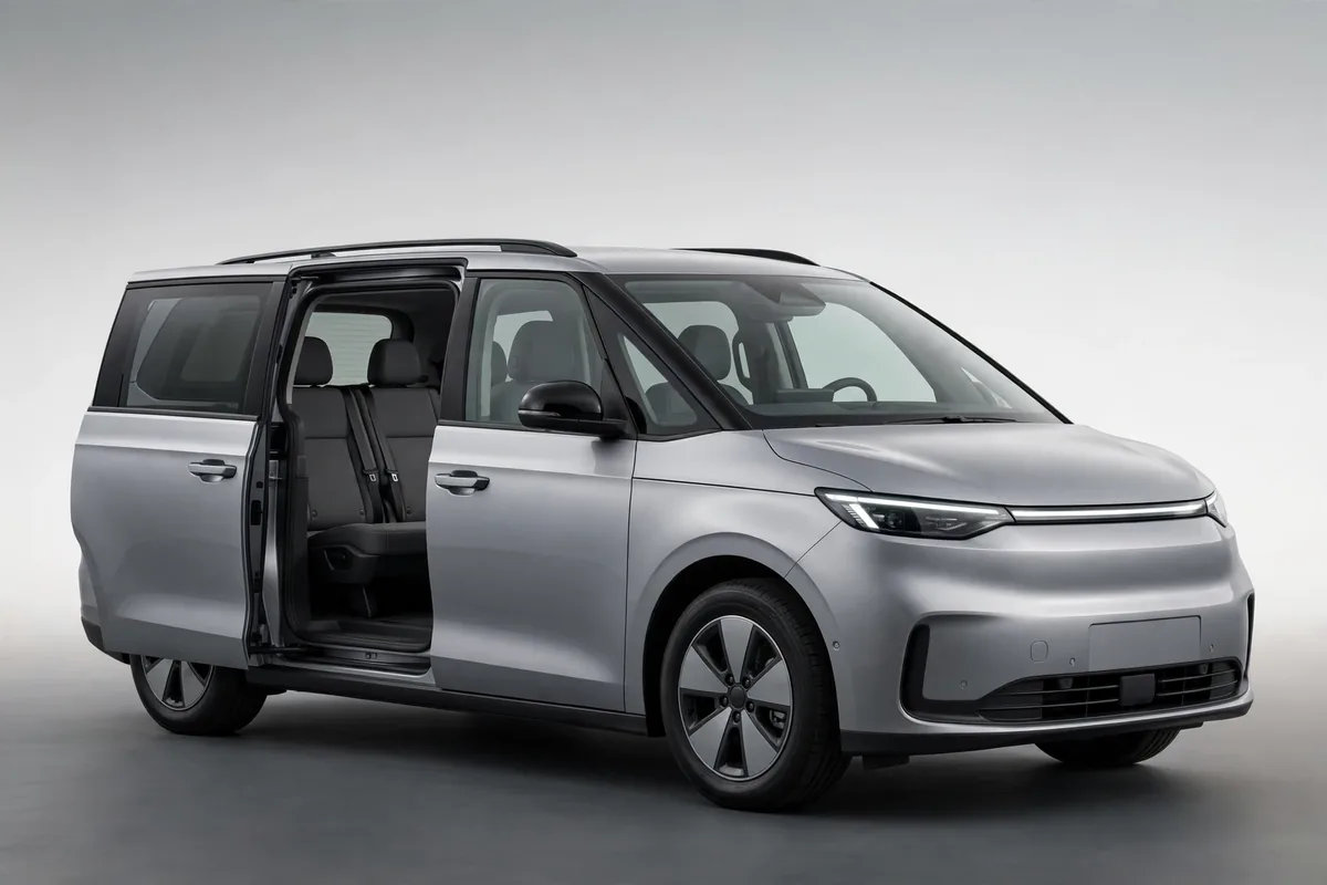 Nissan Townstar Evalia eléctrica en carretera