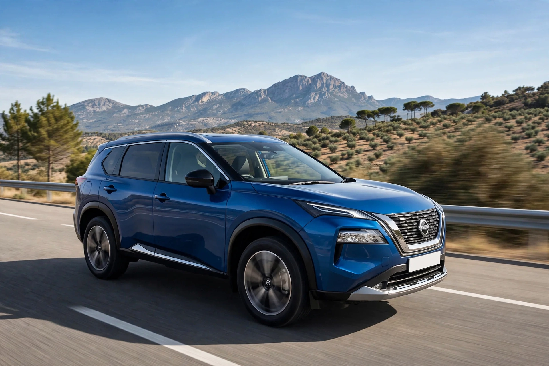 Nissan X-Trail e-Power 204 CV, tres cuartos delantero